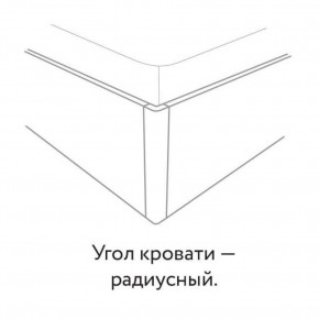 Кровать "Сандра" БЕЗ основания 1200х2000 в Невьянске - nevyansk.mebel24.online | фото 3