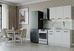 Кухонный гарнитур Белый Глянец 1200 (Стол. 26мм) в Невьянске - nevyansk.mebel24.online | фото 1