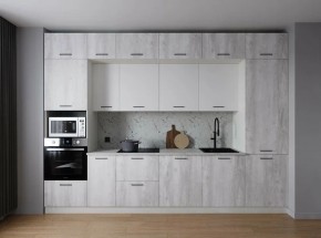 Кухонный гарнитур Бланка 3400 (Стол. 26мм) в Невьянске - nevyansk.mebel24.online | фото 1