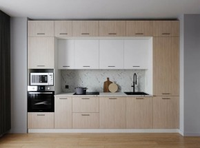 Кухонный гарнитур Демо 3400 (Стол. 38мм) в Невьянске - nevyansk.mebel24.online | фото