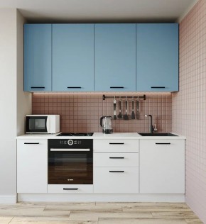 Кухонный гарнитур Капри 2200 h950 (Стол. 26мм) в Невьянске - nevyansk.mebel24.online | фото 1