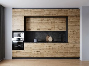 Кухонный гарнитур Крафт 3400 (Стол. 38мм) в Невьянске - nevyansk.mebel24.online | фото 1