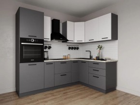 Кухонный гарнитур Меренга 2400*1600 (Стол. 26мм) в Невьянске - nevyansk.mebel24.online | фото 1