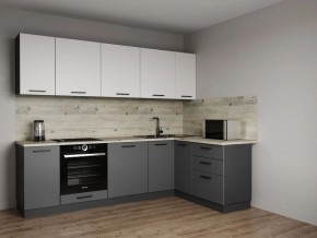 Кухонный гарнитур Меренга 2600*1600 (Стол. 26мм) в Невьянске - nevyansk.mebel24.online | фото
