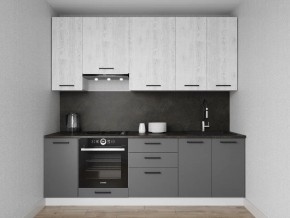 Кухонный гарнитур Санторини 2400 h950 (Стол. 38мм) в Невьянске - nevyansk.mebel24.online | фото 1