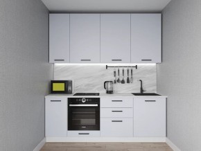 Кухонный гарнитур Смоки 2200 h950 (Стол. 38 мм) в Невьянске - nevyansk.mebel24.online | фото 1