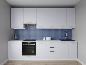 Кухонный гарнитур Смоки 2400 h950 (Стол. 38 мм) в Невьянске - nevyansk.mebel24.online | фото