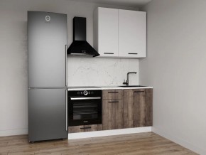 Кухонный гарнитур Старое Дерево 1600 h950 (Стол. 26мм) в Невьянске - nevyansk.mebel24.online | фото 1