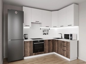 Кухонный гарнитур Старое Дерево 2200*1600 h950 (Стол. 38мм) в Невьянске - nevyansk.mebel24.online | фото 1