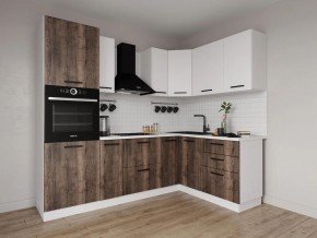 Кухонный гарнитур Старое Дерево 2400*1600 (Стол. 26мм) в Невьянске - nevyansk.mebel24.online | фото 1