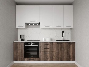 Кухонный гарнитур Старое Дерево 2400 h950 (Стол. 26мм) в Невьянске - nevyansk.mebel24.online | фото 1