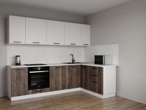 Кухонный гарнитур Старое Дерево 2600*1600 (Стол. 38мм) в Невьянске - nevyansk.mebel24.online | фото
