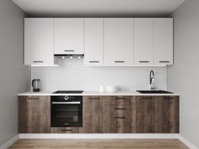 Кухонный гарнитур Старое Дерево 3000 h950 (Стол. 26мм) в Невьянске - nevyansk.mebel24.online | фото 1