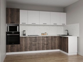 Кухонный гарнитур Старое Дерево 3200*1400 (Стол. 26мм) в Невьянске - nevyansk.mebel24.online | фото 1