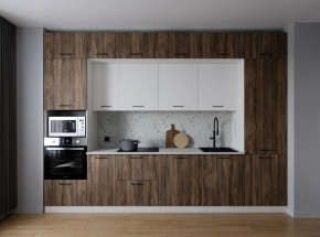 Кухонный гарнитур Старое Дерево 3400 (Стол. 26мм) в Невьянске - nevyansk.mebel24.online | фото 1