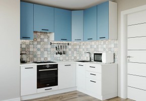 Кухонный гарнитур угловой Капри 2200х1600 h950 (Стол. 38мм) в Невьянске - nevyansk.mebel24.online | фото 1