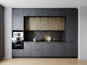 Кухонный гарнитур Умбра 3400 (Стол. 38мм) в Невьянске - nevyansk.mebel24.online | фото 1