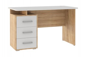 ЛАЙТ 2 Стол компьютерный (1200)  дуб сонома/белый в Невьянске - nevyansk.mebel24.online | фото