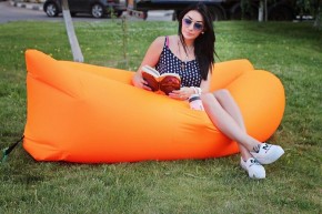 Лежак надувной Lamzac Airpuf Оранжевый в Невьянске - nevyansk.mebel24.online | фото 2