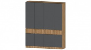 ЛЕНОРА Шкаф 4х створчатый (графит) в Невьянске - nevyansk.mebel24.online | фото