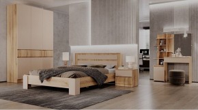 ЛЕНОРА Спальный гарнитур (модульный) кашемир в Невьянске - nevyansk.mebel24.online | фото