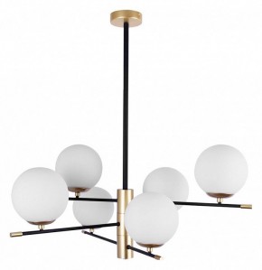 Люстра на штанге Arte Lamp Arkab A2225LM-6BK в Невьянске - nevyansk.mebel24.online | фото