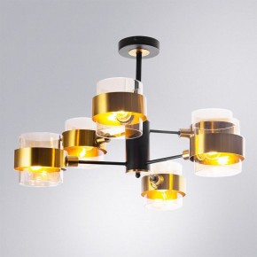 Люстра на штанге Arte Lamp Carlo A8205SP-6BK в Невьянске - nevyansk.mebel24.online | фото 2