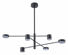 Люстра на штанге Arte Lamp Stanley A2476PL-40BK в Невьянске - nevyansk.mebel24.online | фото