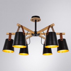 Люстра на штанге Arte Lamp Thomas A7032PL-6BK в Невьянске - nevyansk.mebel24.online | фото 2