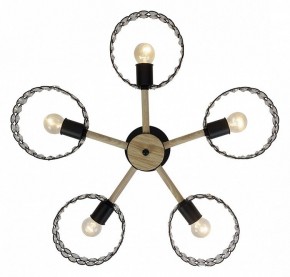 Люстра на штанге Escada Banjo 679/5P Black в Невьянске - nevyansk.mebel24.online | фото 3