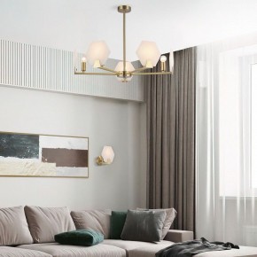 Люстра на штанге Eurosvet Marble 60158/5 латунь в Невьянске - nevyansk.mebel24.online | фото 2