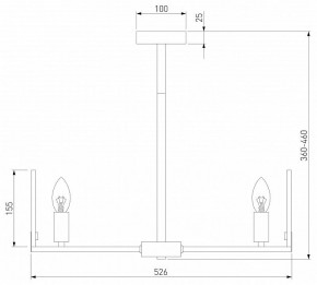 Люстра на штанге Eurosvet Marble 60158/5 латунь в Невьянске - nevyansk.mebel24.online | фото 3