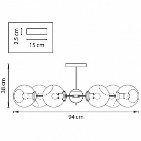 Люстра на штанге Lightstar Beta 785067 в Невьянске - nevyansk.mebel24.online | фото 8