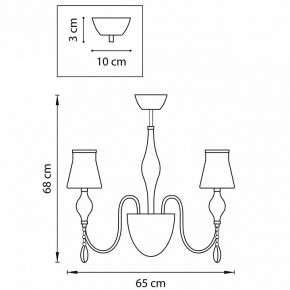 Люстра на штанге Lightstar Escica 806050 в Невьянске - nevyansk.mebel24.online | фото 6