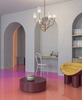 Люстра на штанге Maytoni Arco MOD223PL-06BS в Невьянске - nevyansk.mebel24.online | фото 5