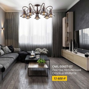 Люстра на штанге Omnilux Molfetta OML-50607-07 в Невьянске - nevyansk.mebel24.online | фото 2