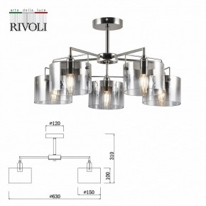 Люстра на штанге Rivoli Bolle Б0055611 в Невьянске - nevyansk.mebel24.online | фото 4
