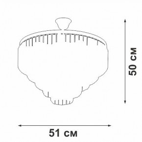 Люстра на штанге Vitaluce V58250 V58250-8/8 в Невьянске - nevyansk.mebel24.online | фото