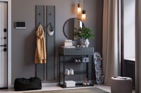 МЕБЕЛЬСОН К19 Прихожая (графит) в Невьянске - nevyansk.mebel24.online | фото