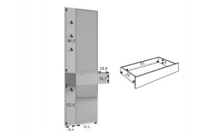 МЕБЕЛЬСОН К32 Прихожая в Невьянске - nevyansk.mebel24.online | фото 15