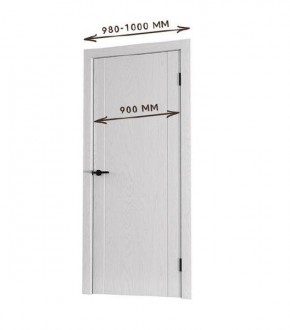 Межкомнатная дверь Bolivar Каньон браун (комплект) 900 в Невьянске - nevyansk.mebel24.online | фото