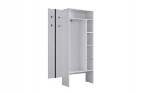 МЕРСИ Прихожая (модульная) белое дерево в Невьянске - nevyansk.mebel24.online | фото 7