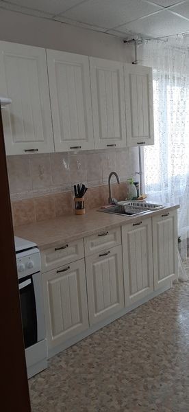 Модульная кухня Луксор серый-бирюза в Невьянске - nevyansk.mebel24.online | фото 3