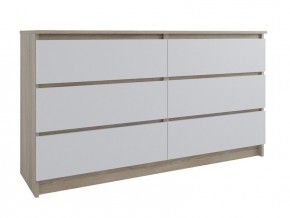 МОРИ МК 1380.6 Комод (Дуб Сонома/Белый) в Невьянске - nevyansk.mebel24.online | фото 1