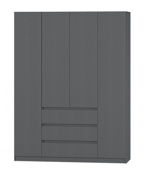 МС "Хилтон" Шкаф №1 1600 (Графит) в Невьянске - nevyansk.mebel24.online | фото 2