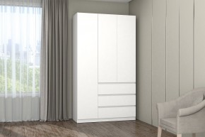 МС "Хилтон" Шкаф №2 1200 (Белый текстурный) в Невьянске - nevyansk.mebel24.online | фото
