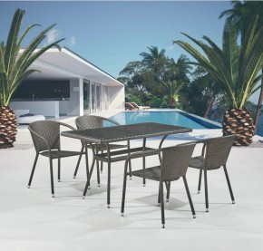 Набор уличный T286A/Y137C-W53 Brown 4Pcs в Невьянске - nevyansk.mebel24.online | фото 2