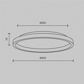 Накладной светильник Maytoni Orign MOD311CL-L27B3K в Невьянске - nevyansk.mebel24.online | фото 3