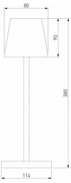 Настольная лампа декоративная Elektrostandard Mist a063928 в Невьянске - nevyansk.mebel24.online | фото 3