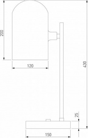 Настольная лампа декоративная Eurosvet Bambola 01164/1 латунь в Невьянске - nevyansk.mebel24.online | фото 2